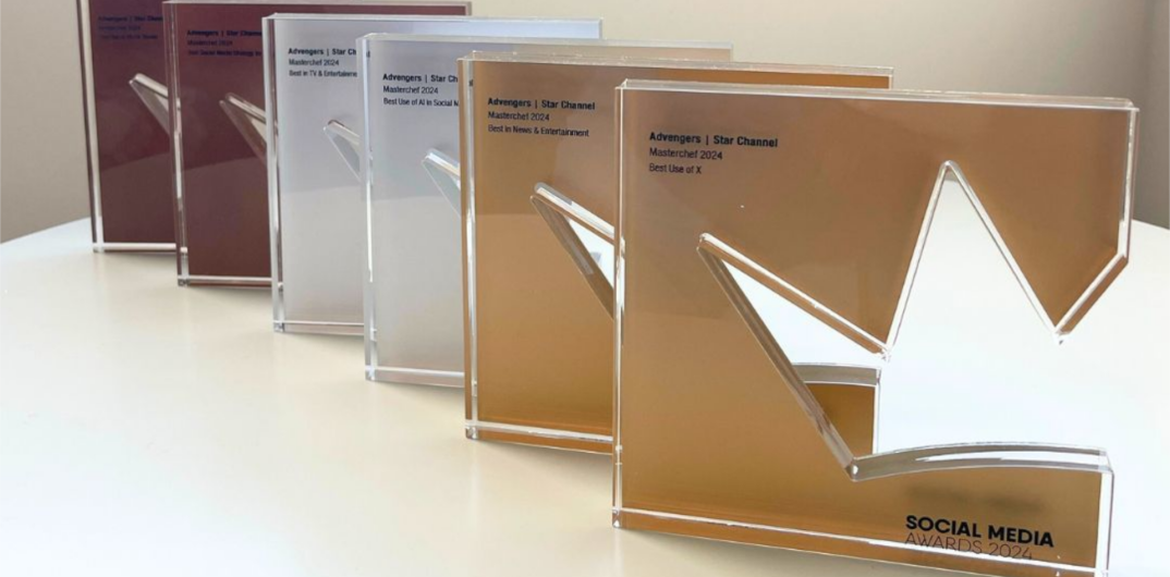 6 βραβεία κέρδισε το Star στα Social Media Awards 2024!